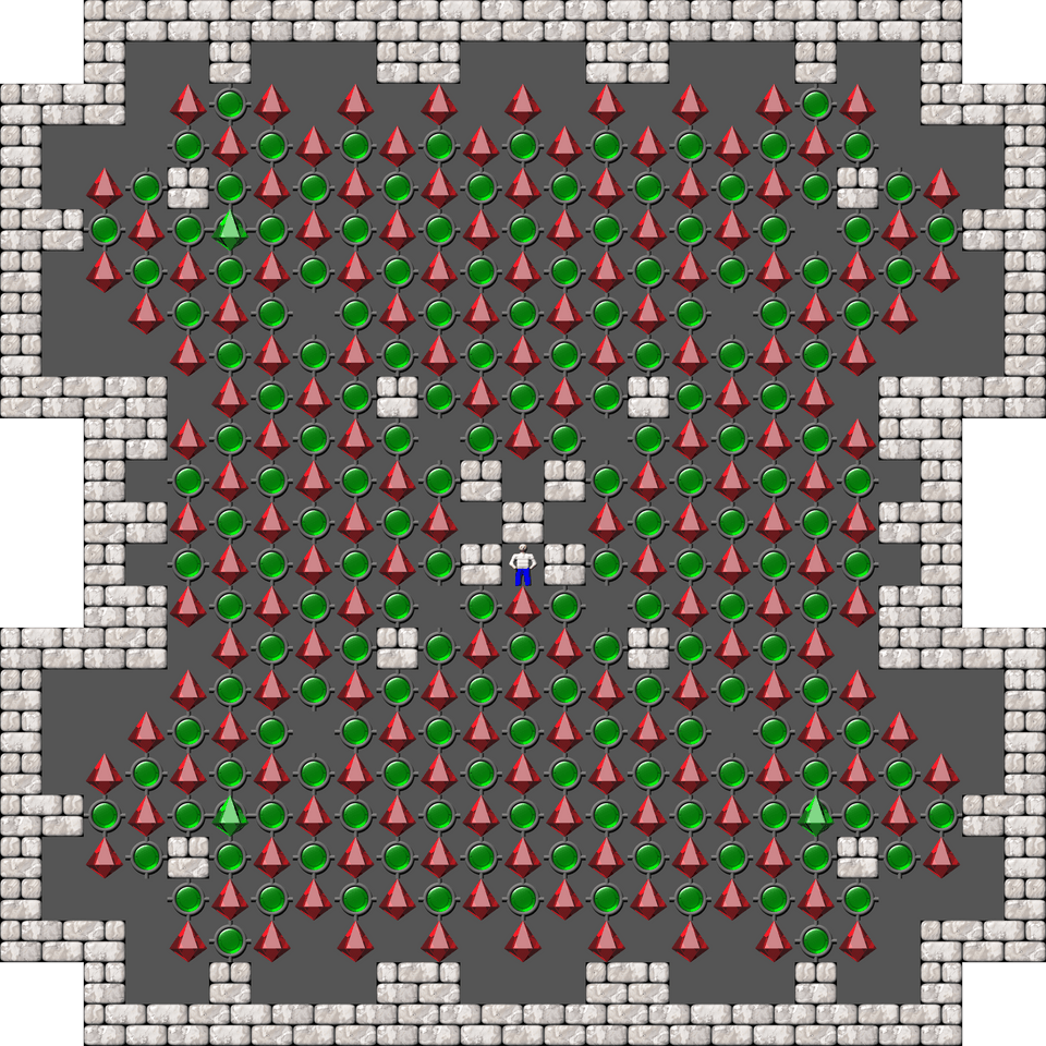 Sokoban David W. Skinner Arranged level 247